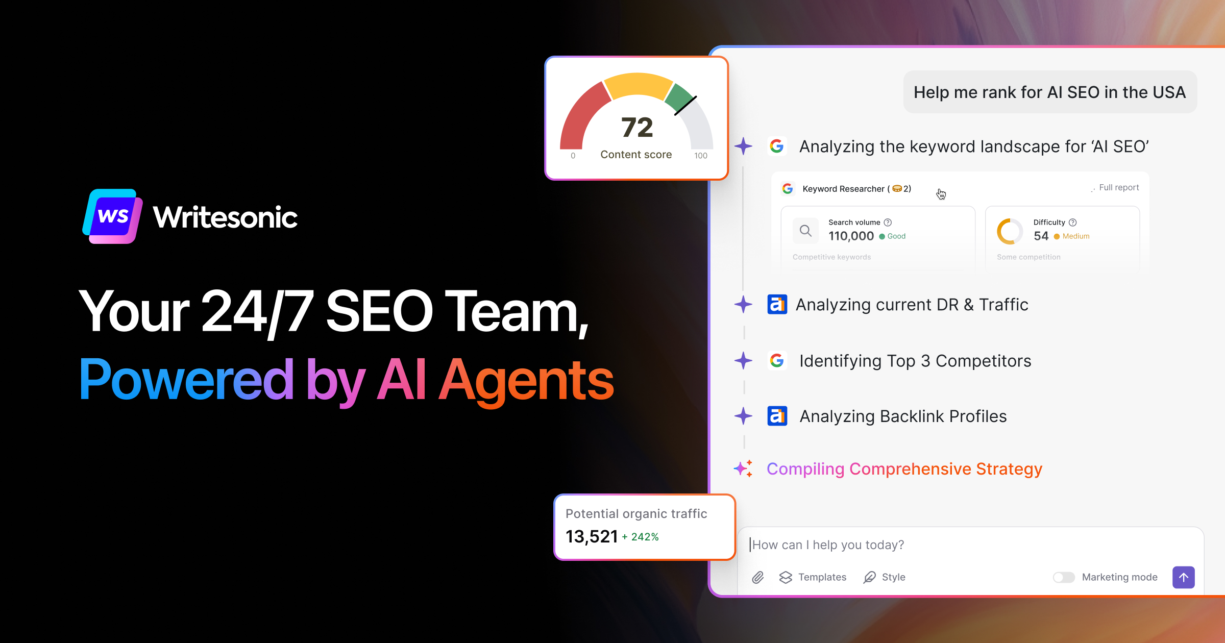 SEO AI Agent Dashboard